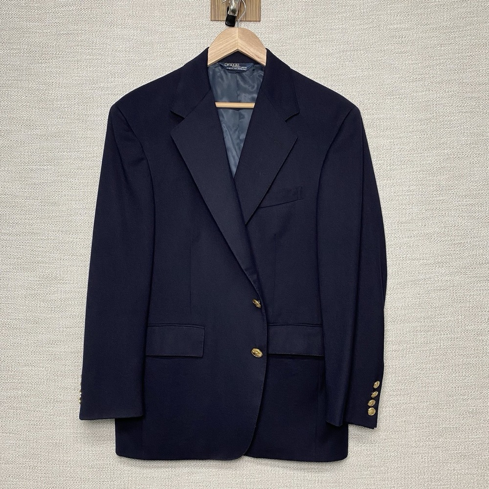 80s 90s Polo by Ralph Lauren Doeskin Blazer 41S 2B1V Preppy Ivy Academia USA